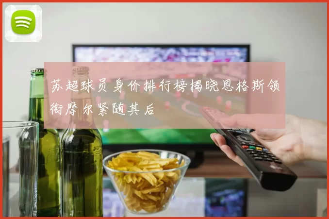 苏超球员身价排行榜揭晓恩格斯领衔摩尔紧随其后